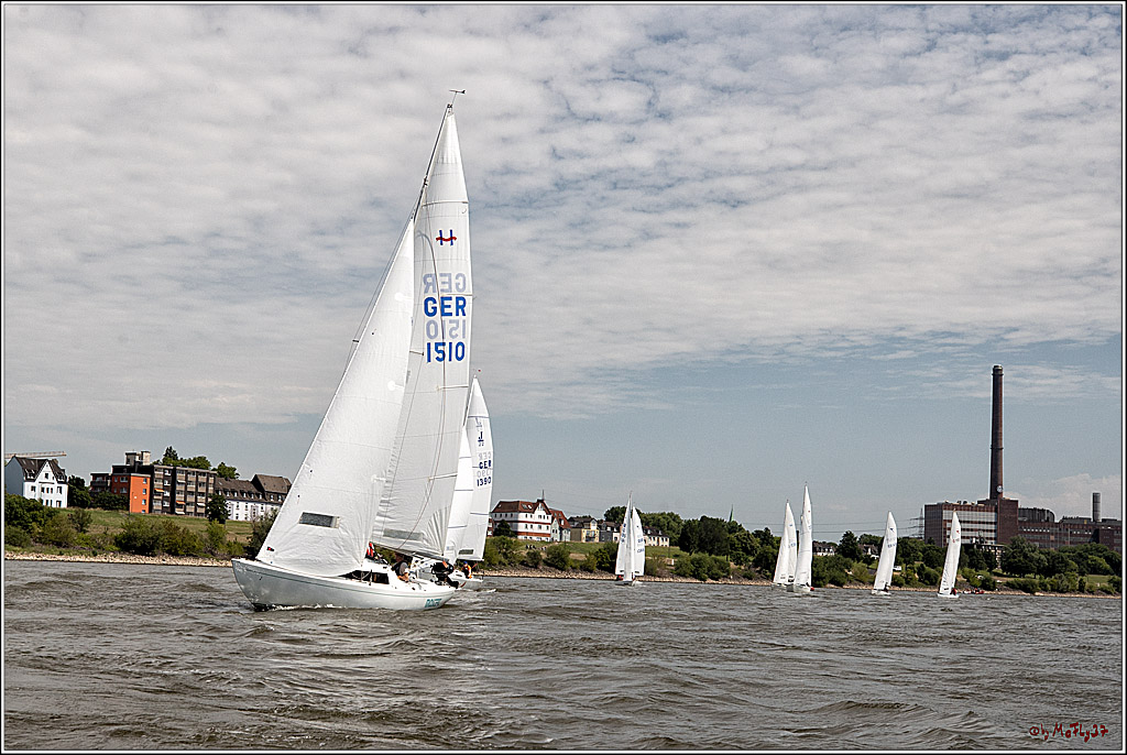 100 Jahre Rheinwoche 2022 - 4. Wettfahrt Duisburg - Wesel, 04.06.2022,